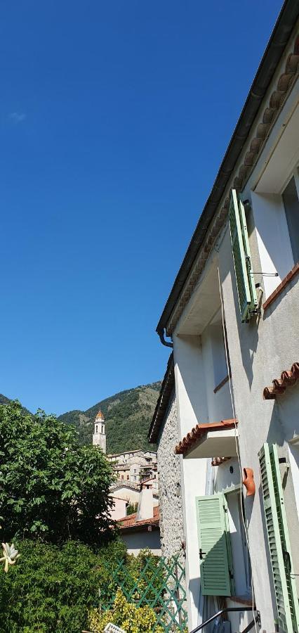 La Tiniera A Luceram - Maison Renovee 2023- Terrasse - Wifi - Village Des Creches Esterno foto