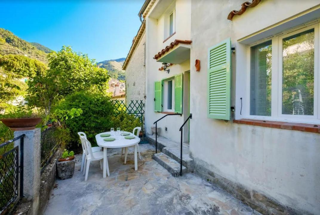 La Tiniera A Luceram - Maison Renovee 2023- Terrasse - Wifi - Village Des Creches Esterno foto