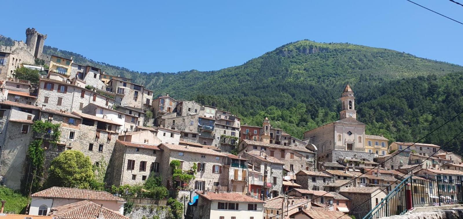 La Tiniera A Luceram - Maison Renovee 2023- Terrasse - Wifi - Village Des Creches Esterno foto